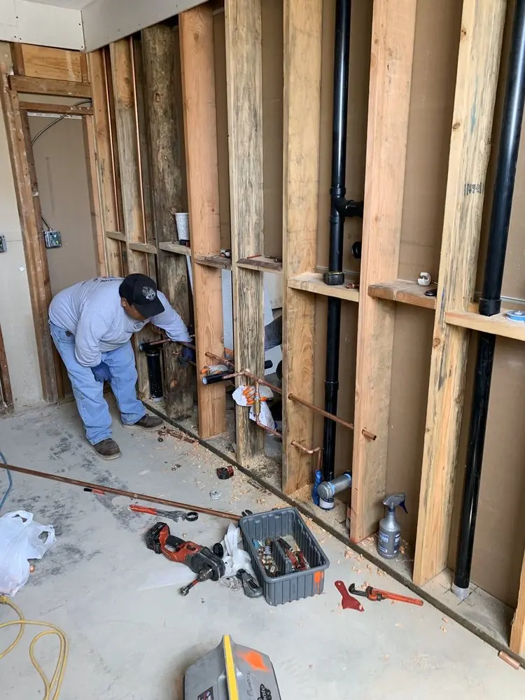 Commercial rough-in plumbing for Commercial Plumbing in Hallandale